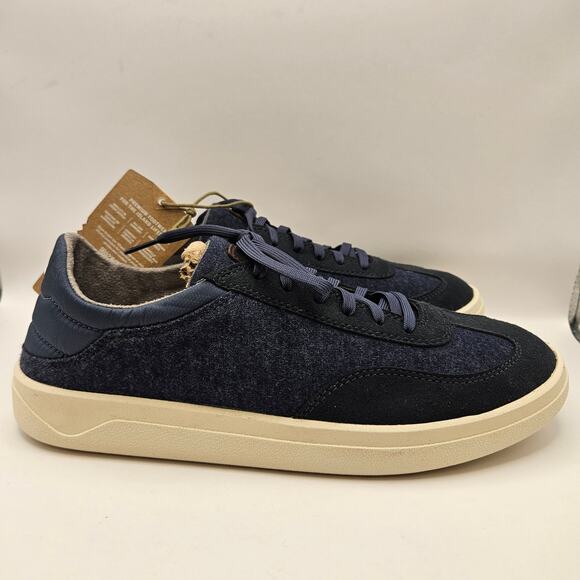 OLUKAI MEN\'S 9.5 PULIKI 10528 BLUE INDIGO MSRP $140
